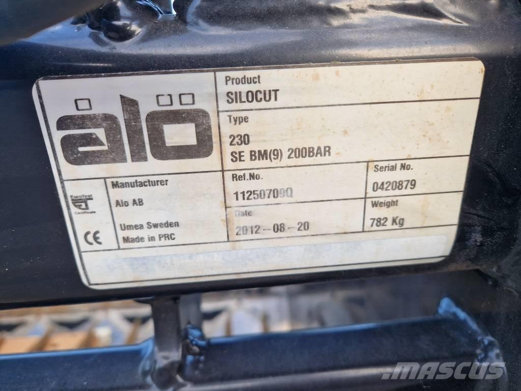 Ålö Silocut 230 . S-BM Аксесоари за челни товарачи