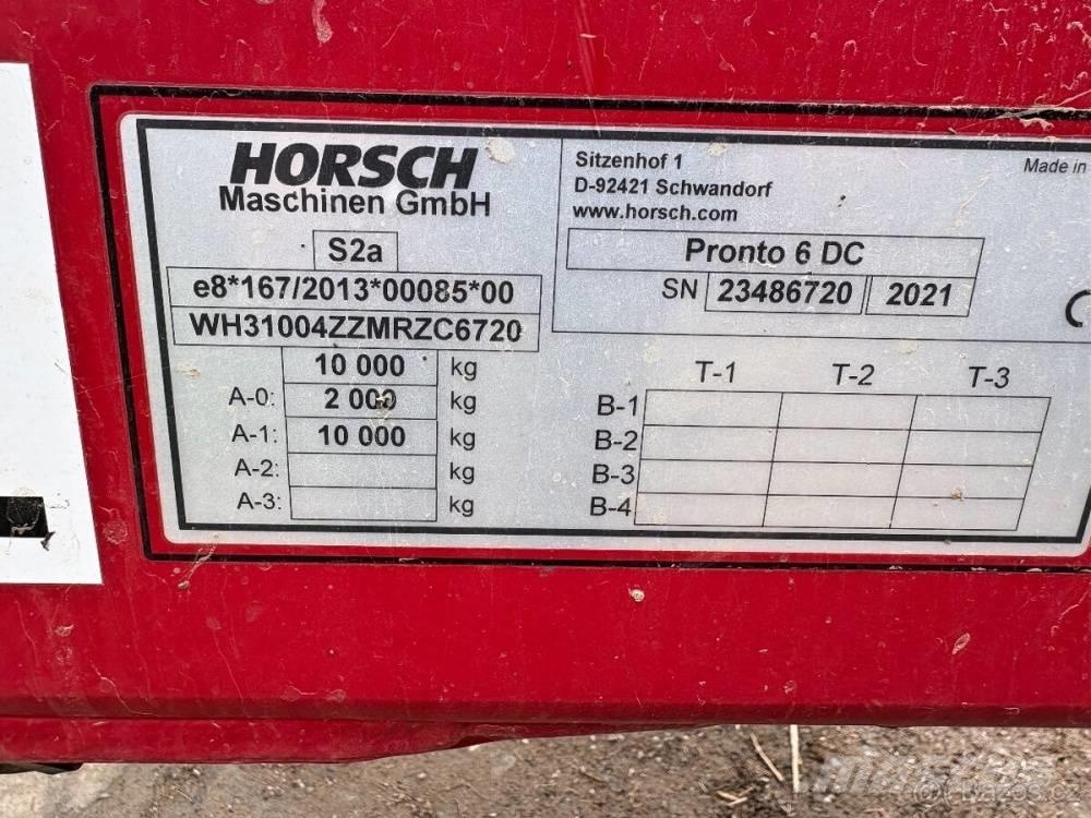 Horsch Pronto 6 DC Комбинирани редосеялки