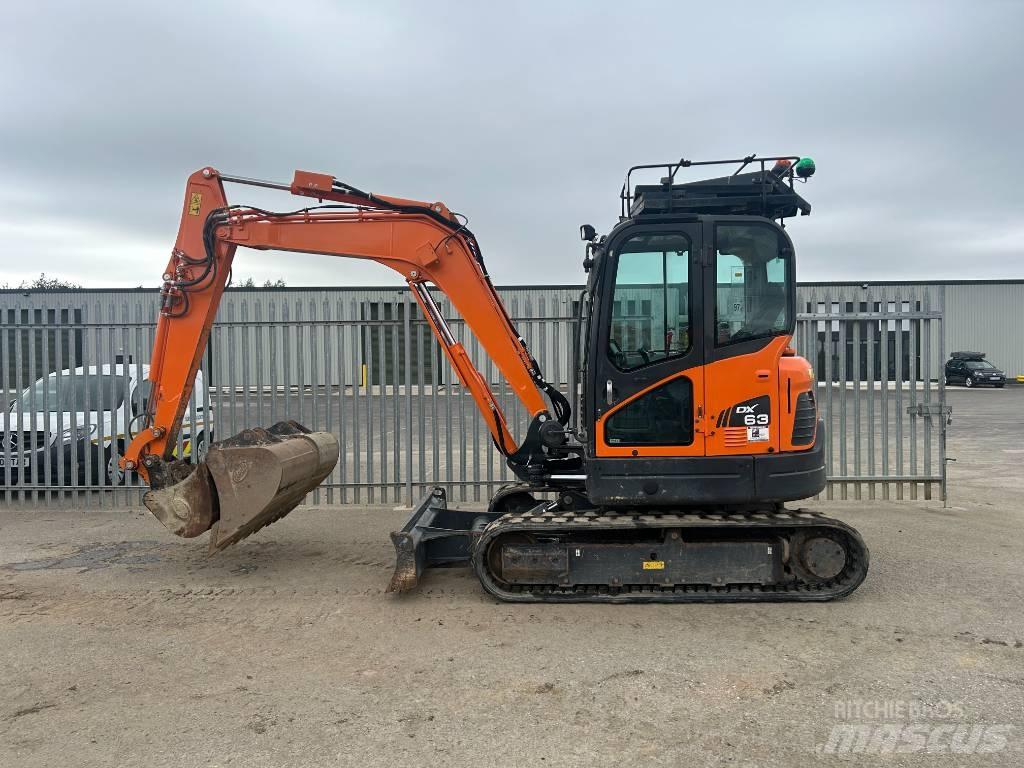 Doosan DX 63-3 Верижен екскаватор