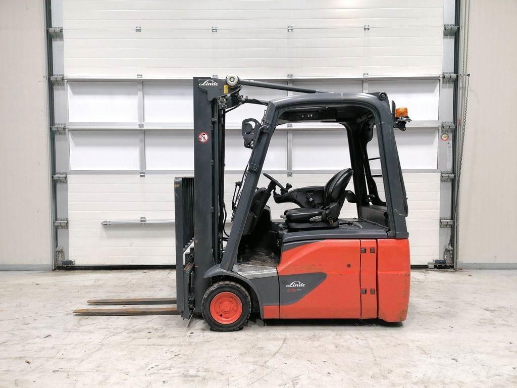 Linde E16-02 Електрически вилични кари-повдигачи