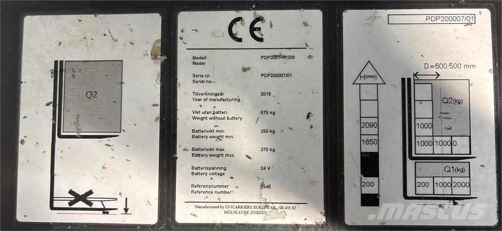Atlet PDP200 Самоходни товарачи