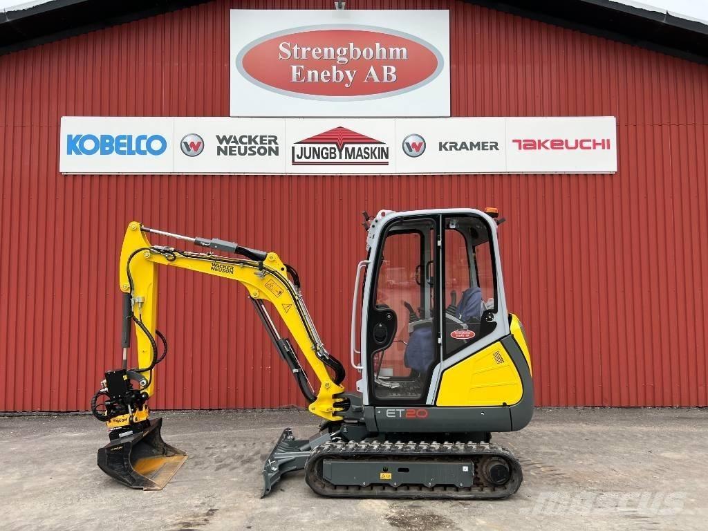 Wacker Neuson ET 20 Мини екскаватори < 7 т