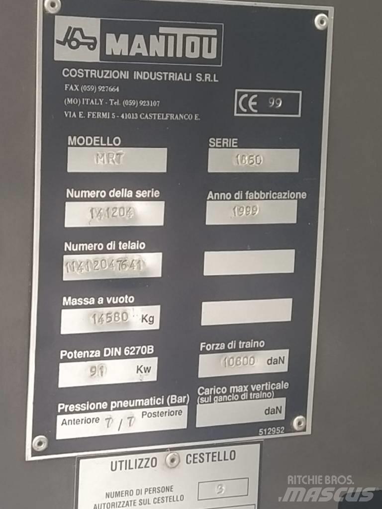 Manitou MRT 1850 Телескопични товарачи