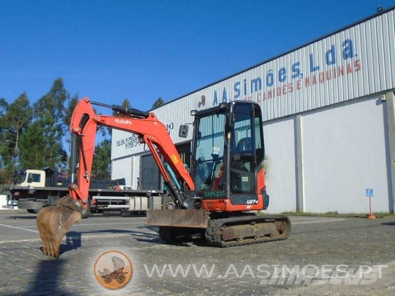 Kubota U 27-4 Мини екскаватори < 7 т