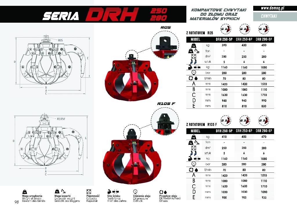  DEMOQ DRH280-6P Куки