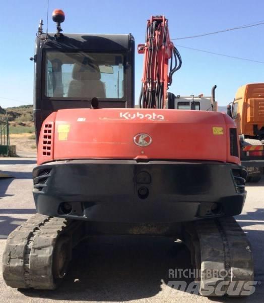 Kubota KX080-4 Средни екскаватори 7т - 12т