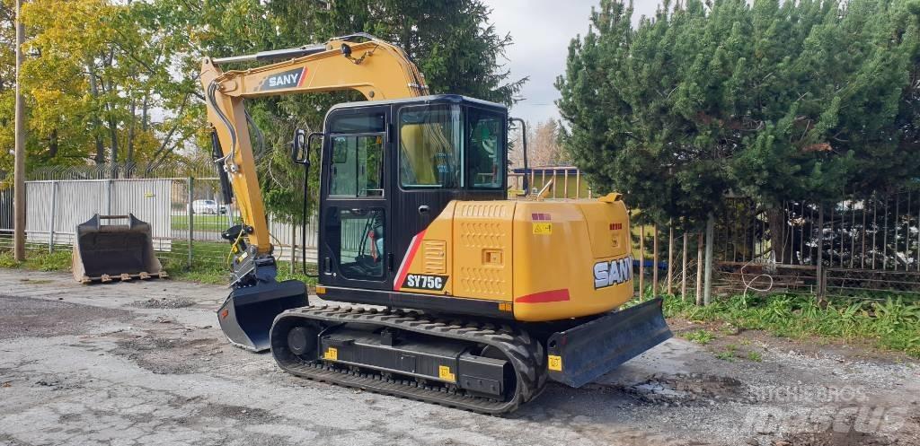 Sany SY 75 C Верижен екскаватор