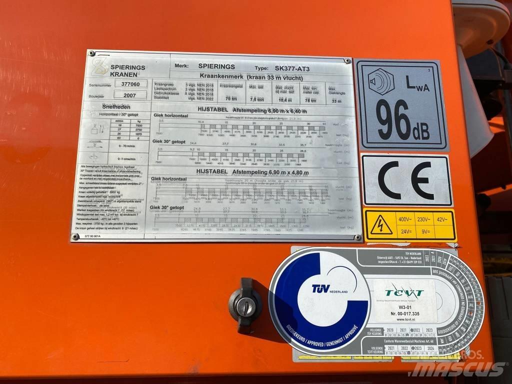 Spierings SK377 Мачтови кранове