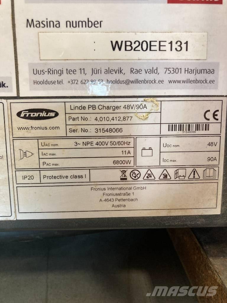 Linde E 16 P Електрически вилични кари-повдигачи