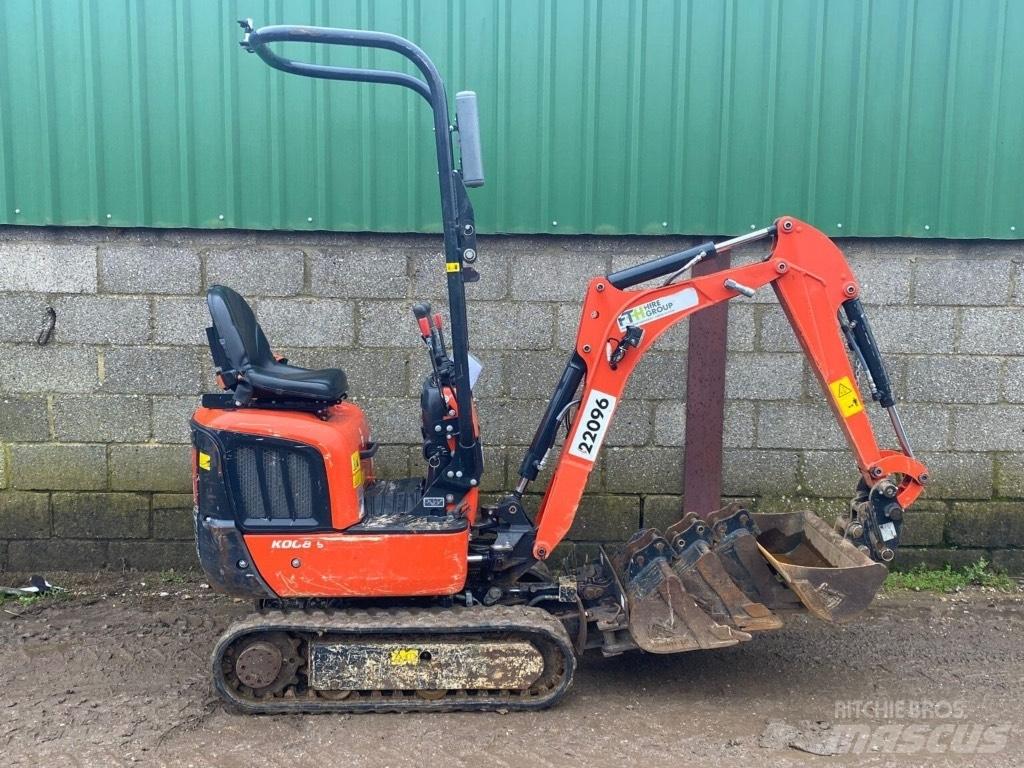 Kubota K008-5 Мини екскаватори < 7 т