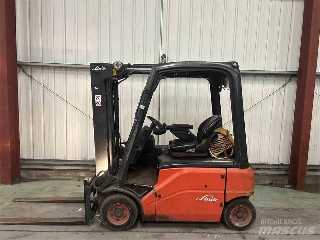 Linde E16P-01 Електрически вилични кари-повдигачи
