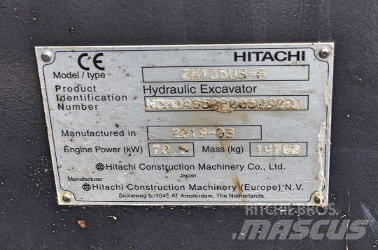 Hitachi ZX135 US-6 Верижен екскаватор