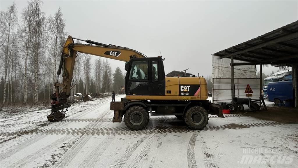 CAT 316 D Колесни екскаватори