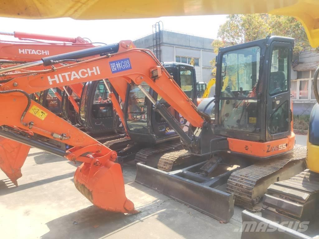 Hitachi ZX55USR-5A Мини екскаватори < 7 т