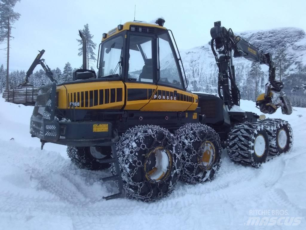 Ponsse Ergo 8W Харвестери