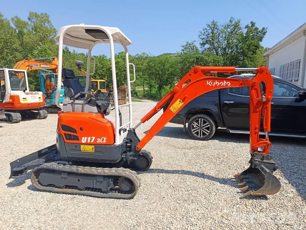 Kubota U 17-3A Мини екскаватори < 7 т