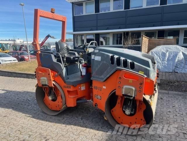 Hamm HD 13 VV, Vält Двойни барабанни ролки
