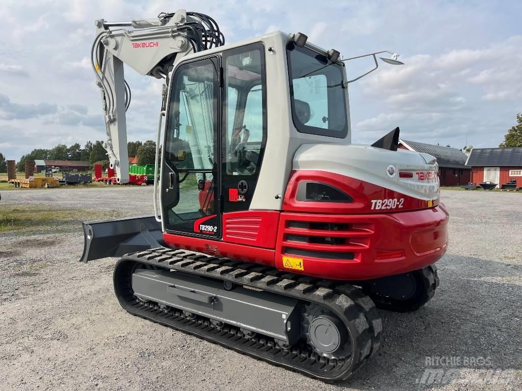 Takeuchi TB 290 Средни екскаватори 7т - 12т