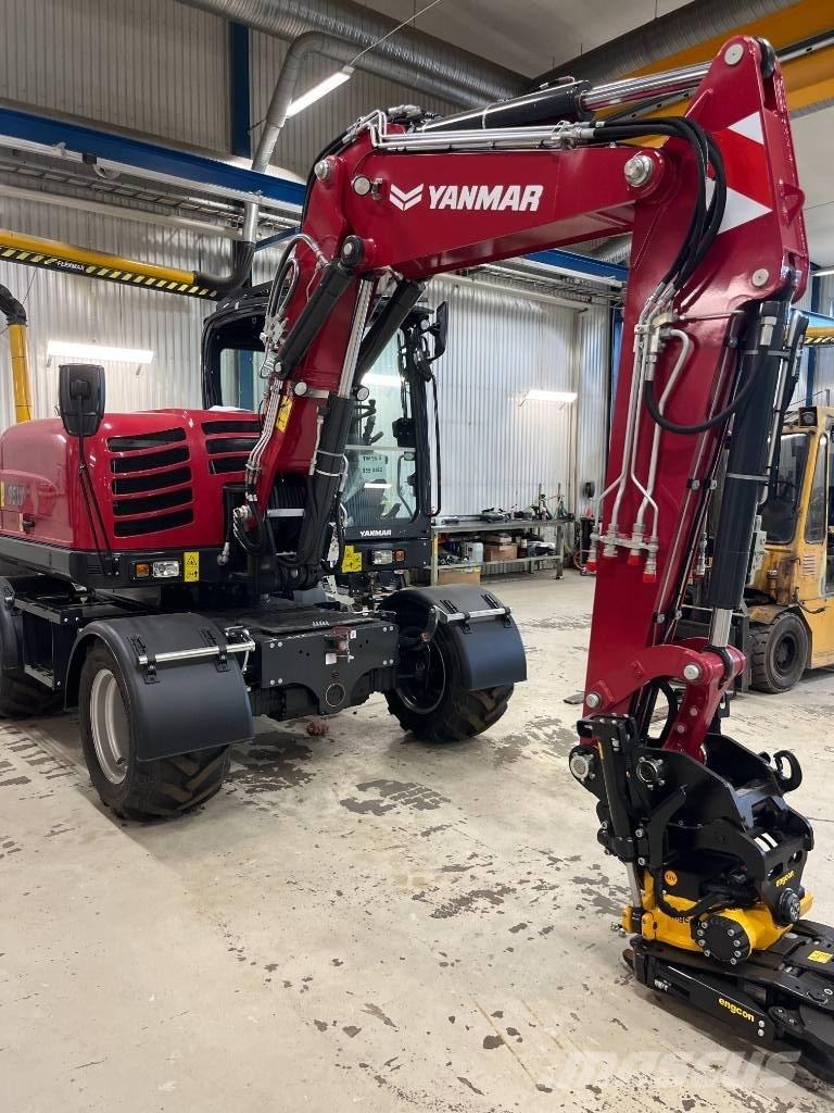 Yanmar B 95 W Колесни екскаватори
