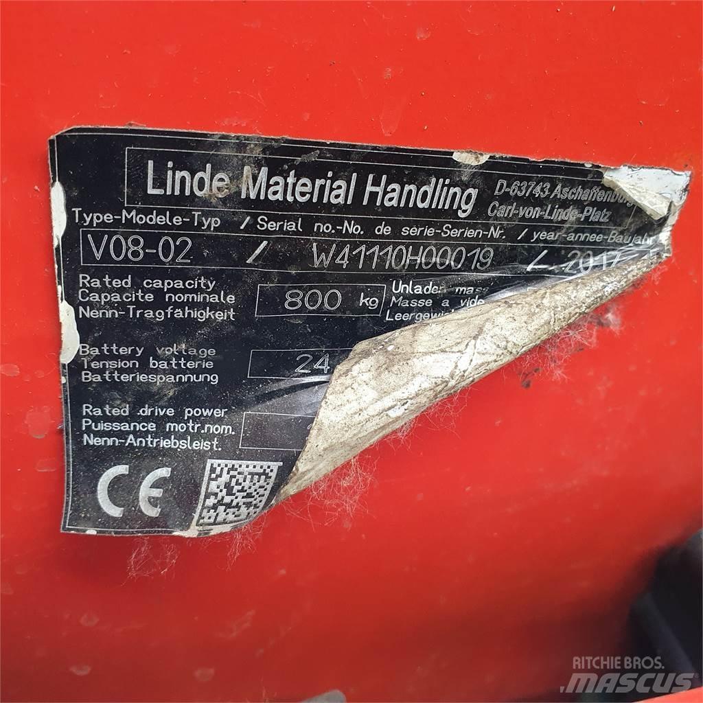 Linde V08-02 Машини за комисиониране средноповдигачи