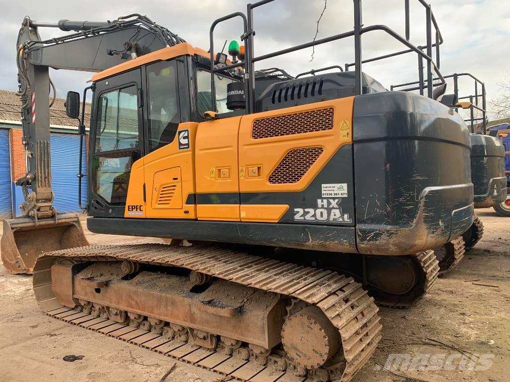 Hyundai HX220A L Верижен екскаватор