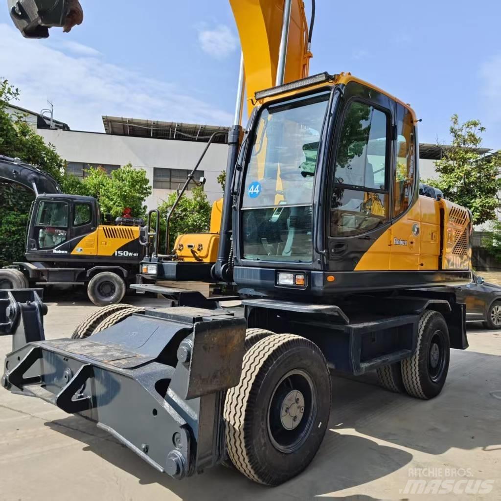 Hyundai 210w-9 Колесни екскаватори
