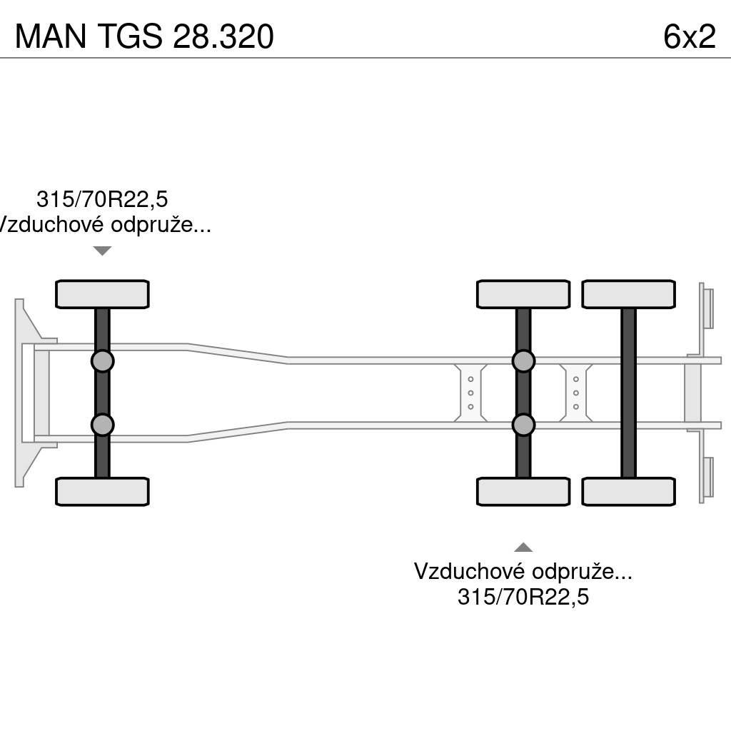 MAN TGS 28.320 Камиони за отпадъци