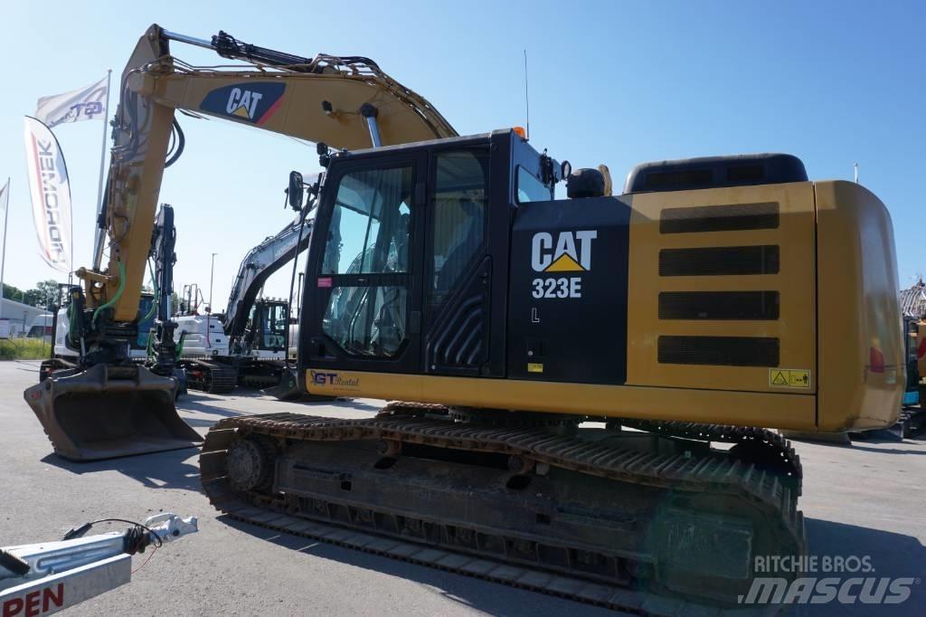 CAT 323EL *Uthyres* Верижен екскаватор