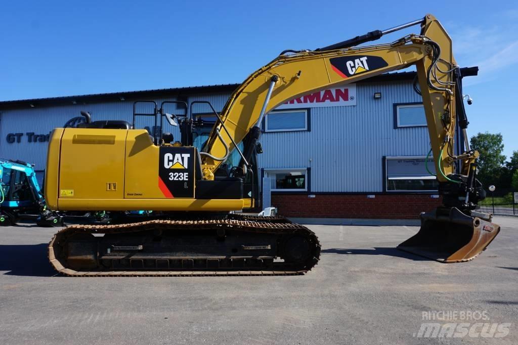 CAT 323EL *Uthyres* Верижен екскаватор