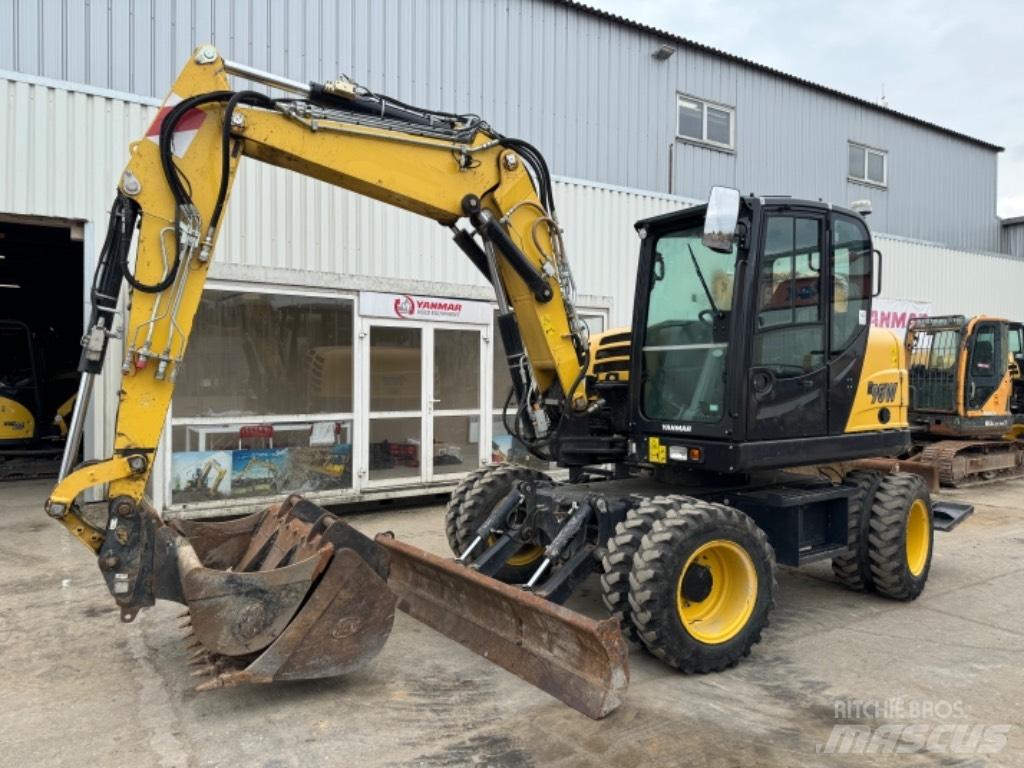 Yanmar B95W (40744) Колесни екскаватори