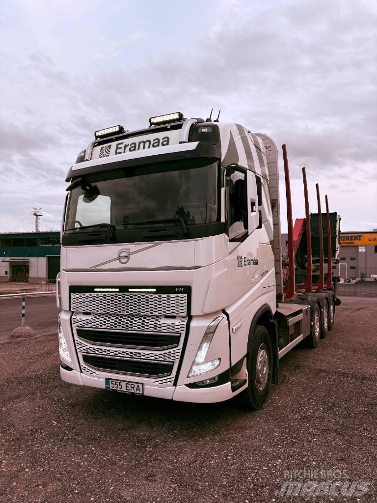 Volvo FH 500 За превоз на дървени трупи