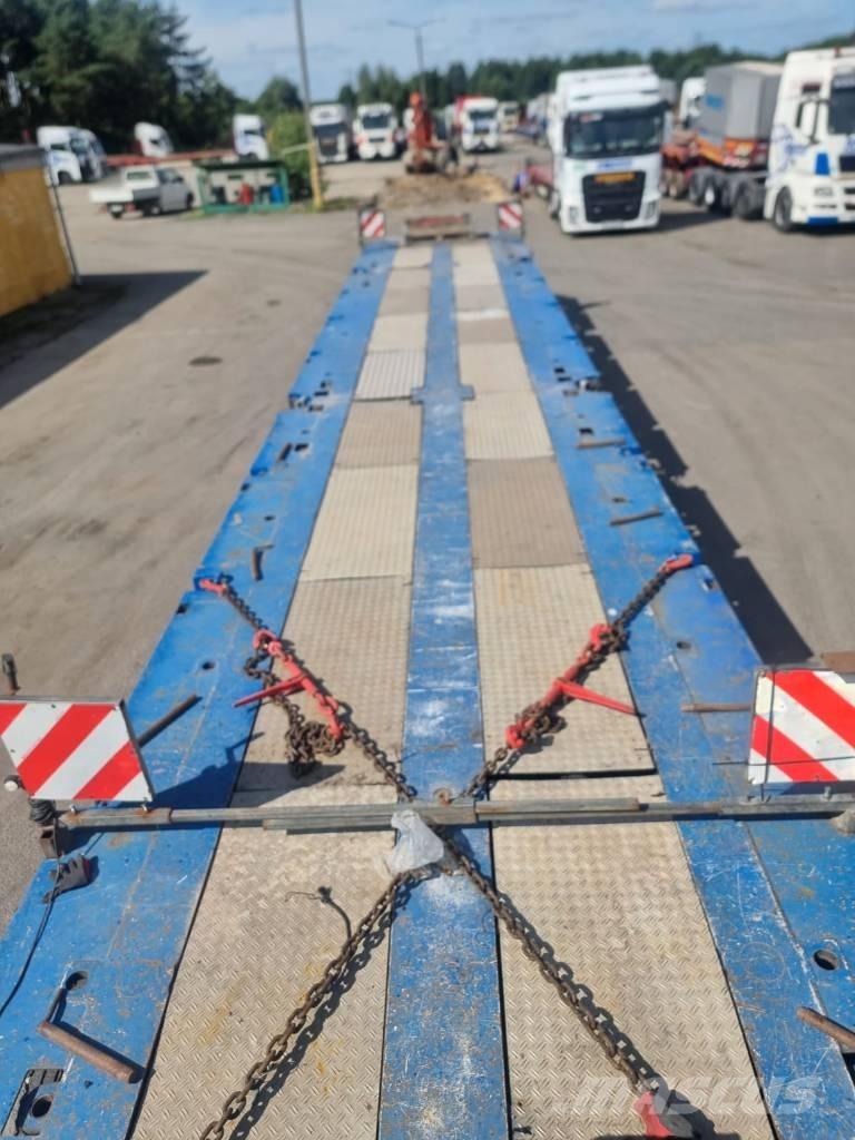 Scheuerle Euro Combi Полуремаркета със скипов подемник