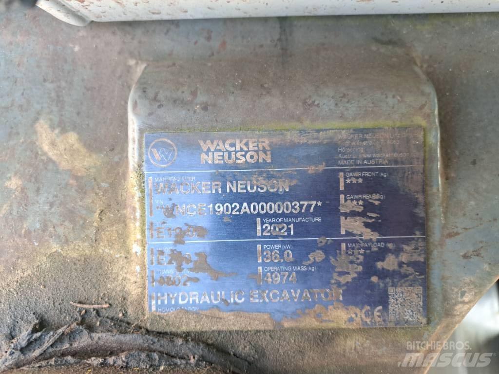 Wacker Neuson EZ50 Верижен екскаватор