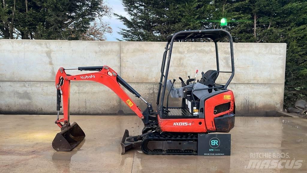 Kubota KX 015-4 Мини екскаватори < 7 т