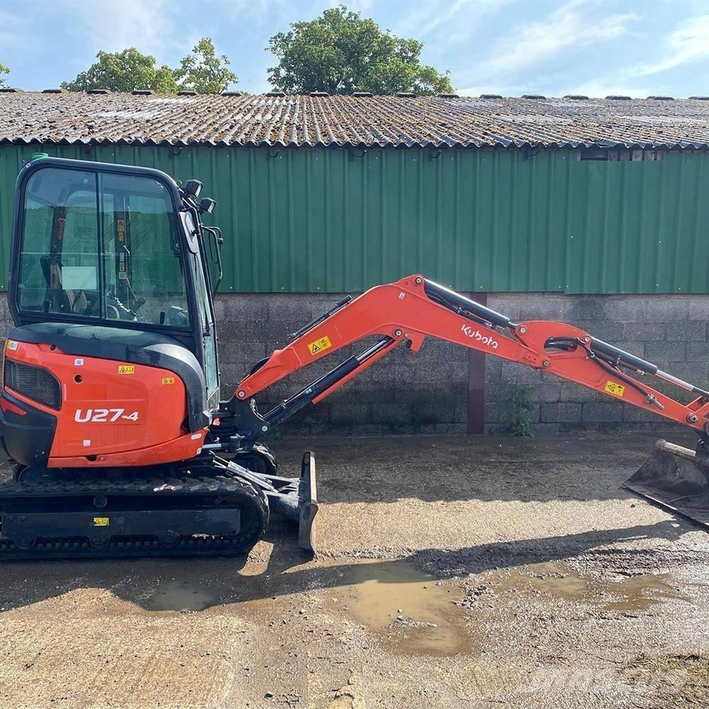 Kubota U 27-4 Мини екскаватори < 7 т