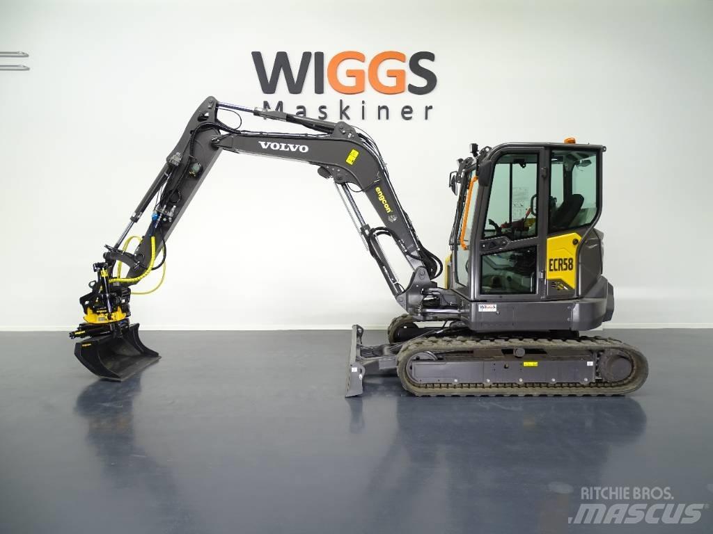 Volvo ECR58F Мини екскаватори < 7 т
