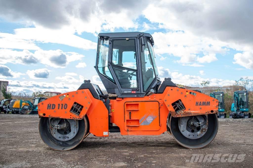 Hamm HD 110 Двойни барабанни ролки
