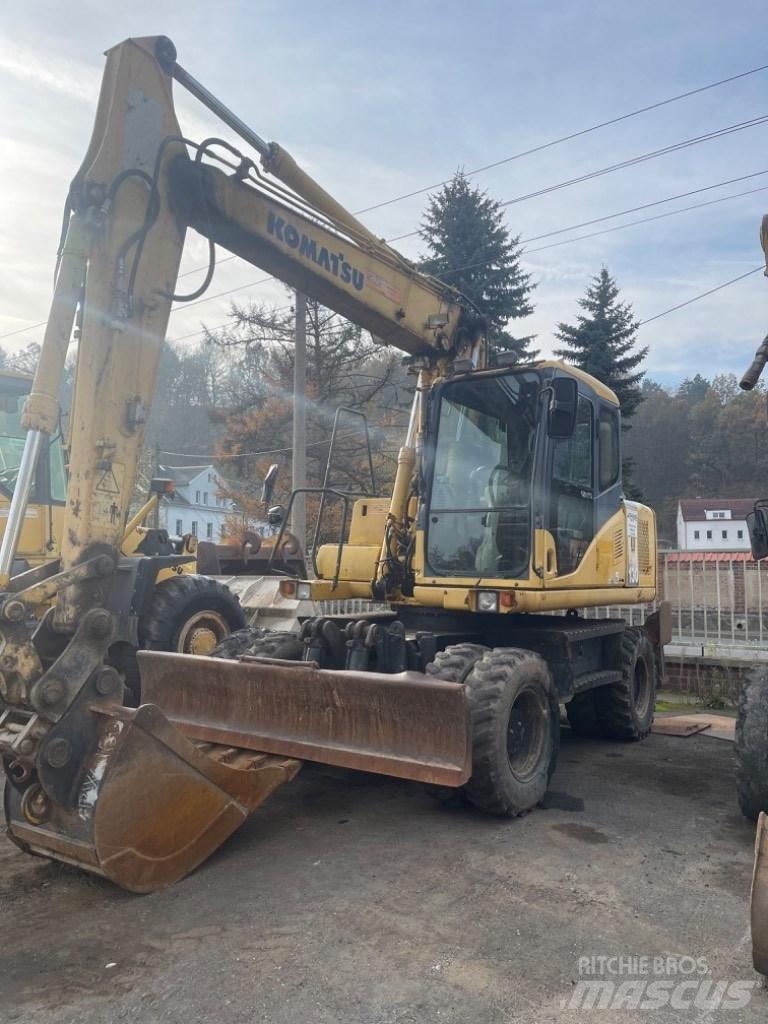 Komatsu PW 130-7K Колесни екскаватори