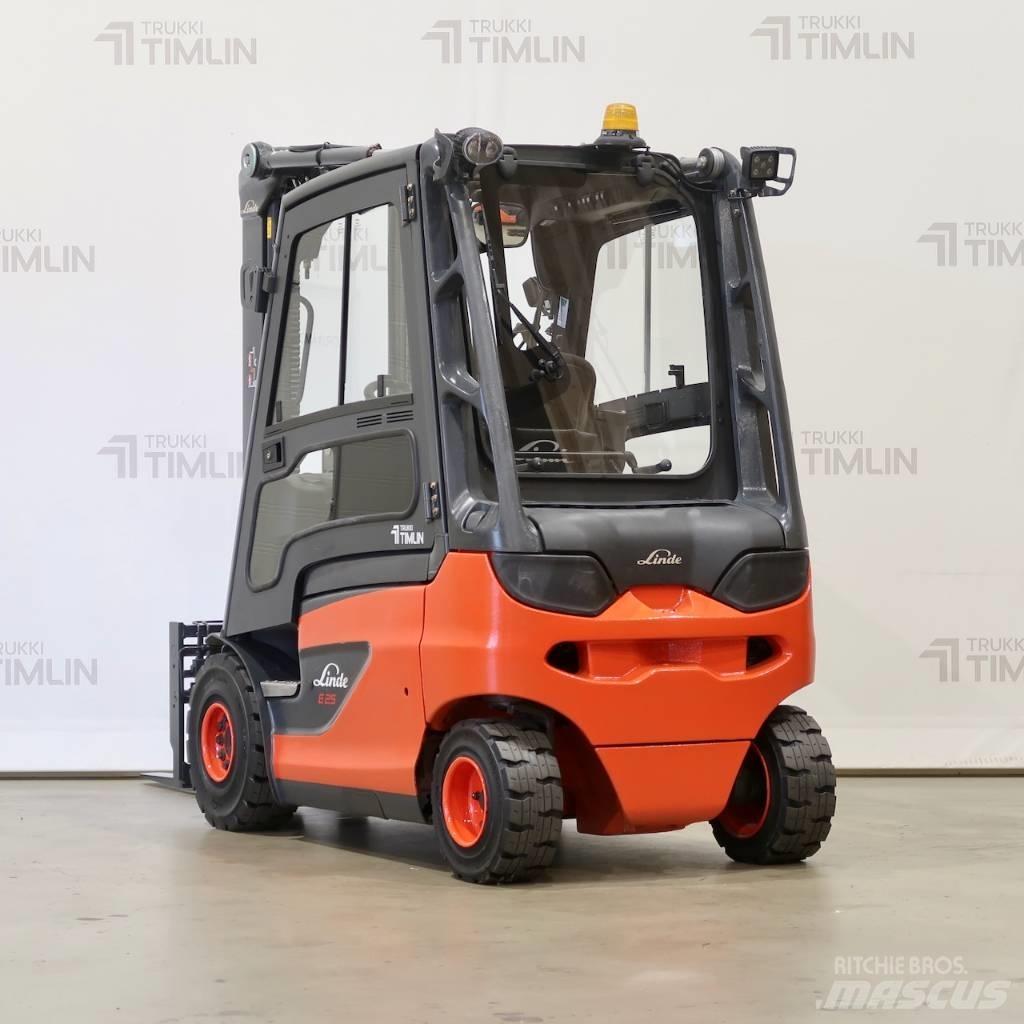 Linde E25-01 Електрически вилични кари-повдигачи