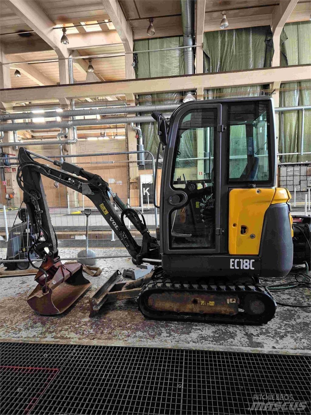 Volvo EC18C Мини екскаватори < 7 т