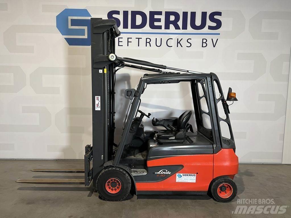 Linde E30L-01 Електрически вилични кари-повдигачи