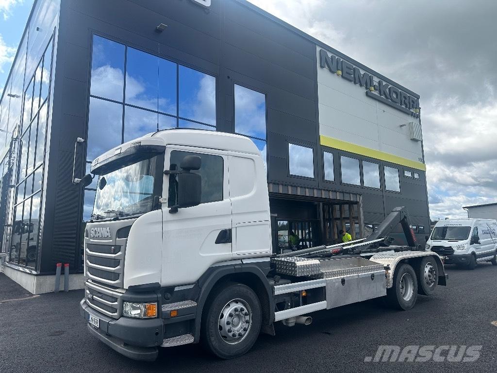 Scania G450 6x2*4 Камиони с кран с кука