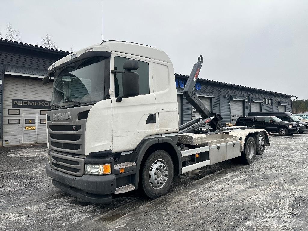 Scania G450 6x2*4 Камиони с кран с кука