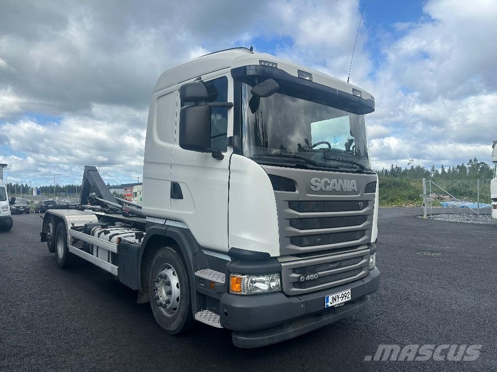Scania G450 6x2*4 Камиони с кран с кука