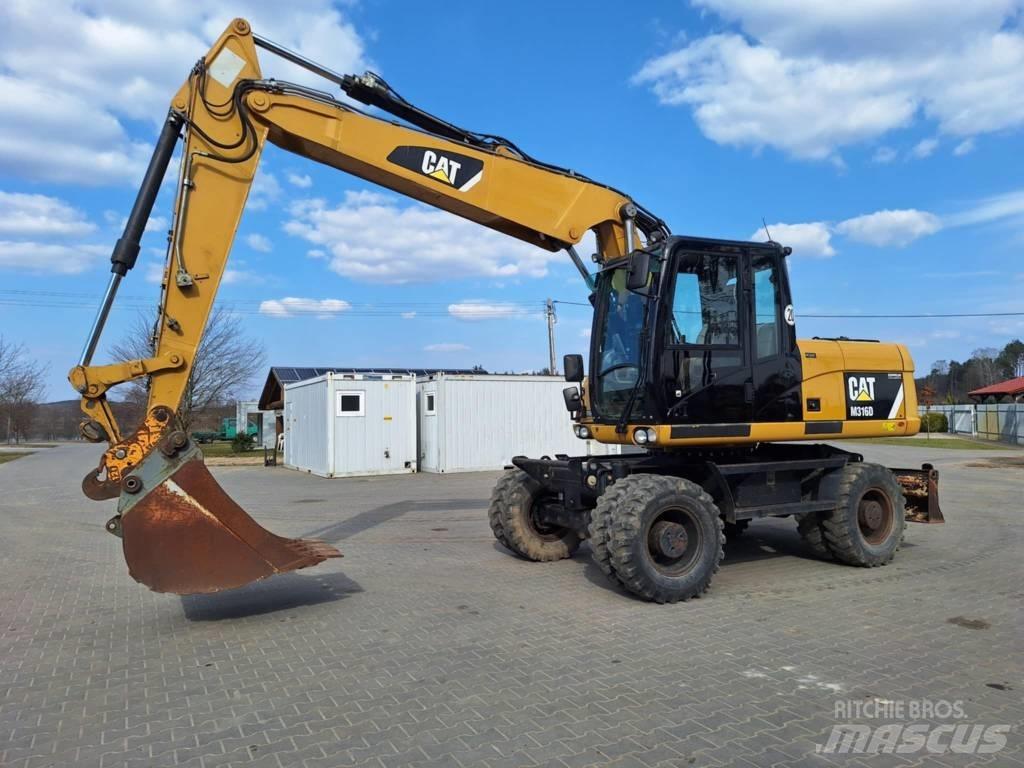 CAT M 316 D Колесни екскаватори