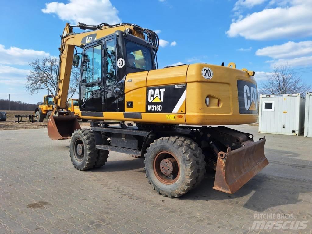 CAT M 316 D Колесни екскаватори