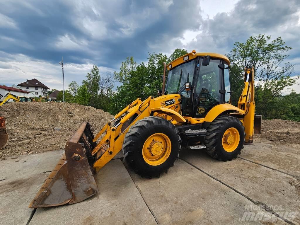 JCB 3 CX Super Товарач със заден ексватор