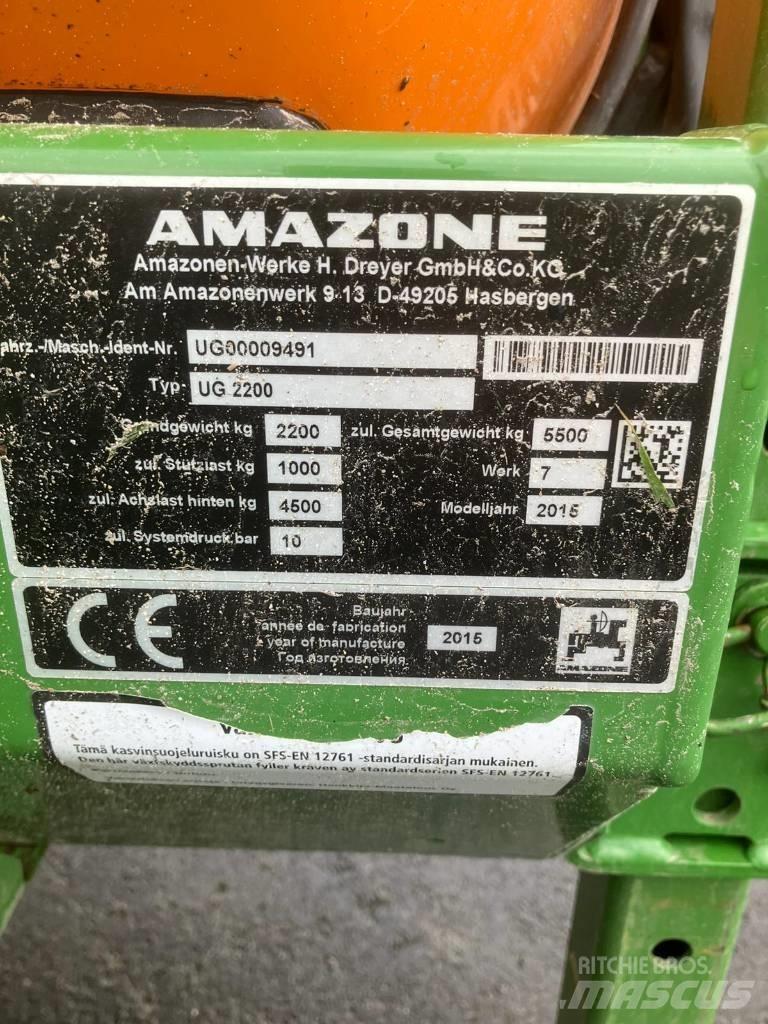 Amazone UG 2200 Прикачни пръскачки
