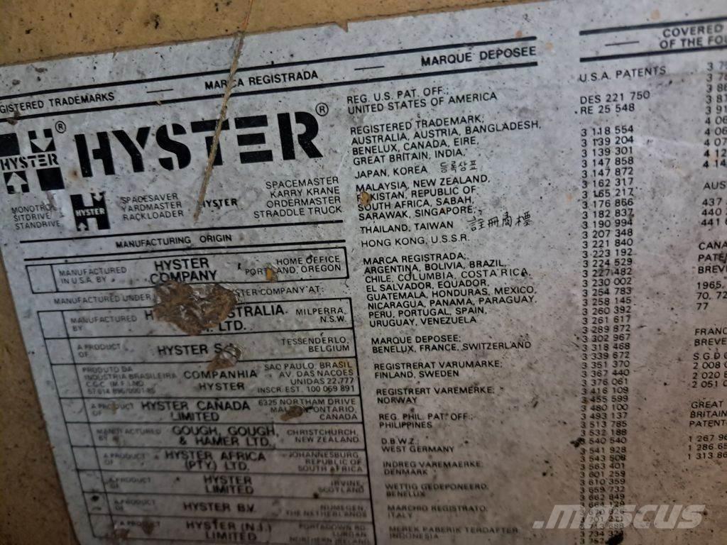 Hyster H2.50J Дизелови камиони
