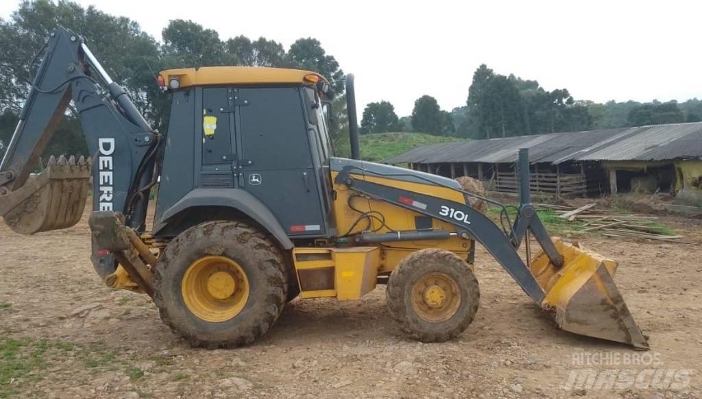 John Deere 310 L Товарач със заден ексватор